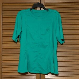 Studio Park Green Athleisure Casual Top 1X